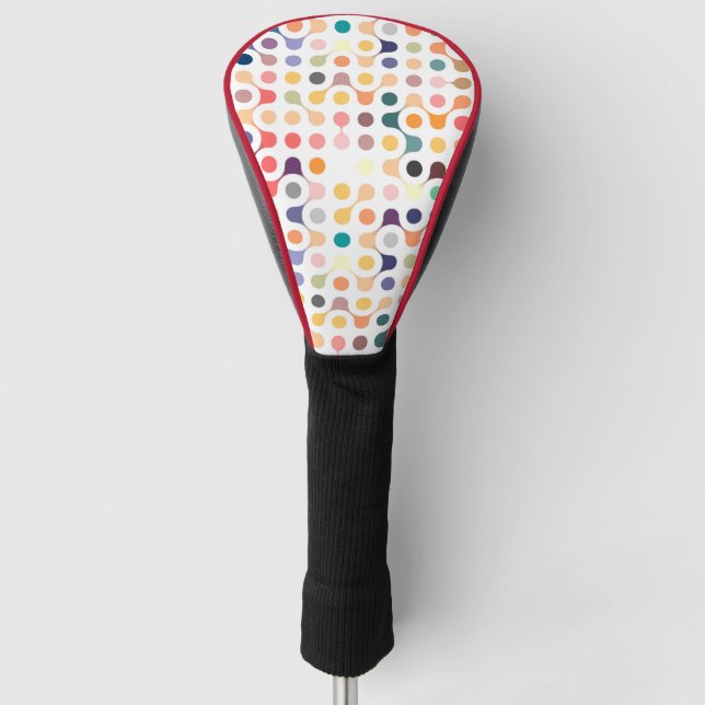 Funda Para Palo De Golf Modelo de la estructura molecular (Anverso)