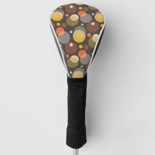 Funda Para Palo De Golf Modelo de la raya del lunar