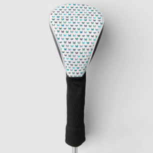 Funda Para Palo De Golf Modelo de mariposa (blanco)