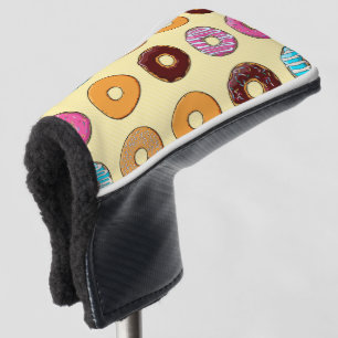 Funda Para Palo De Golf Modelo del buñuelo en amarillo