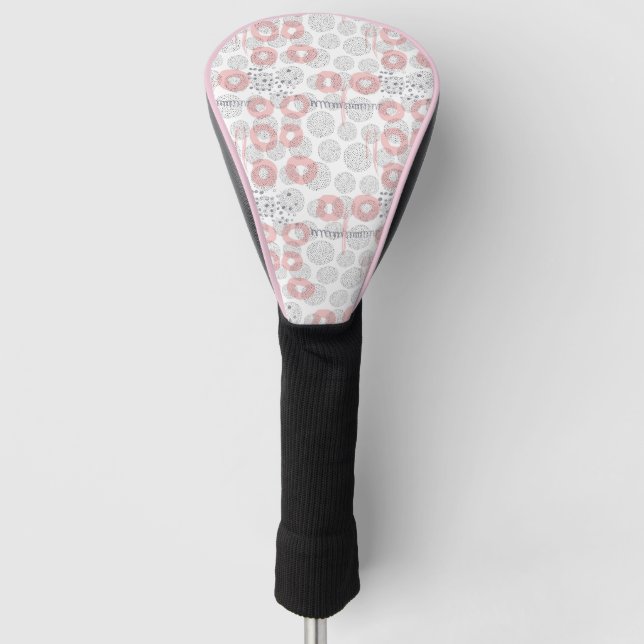 Funda Para Palo De Golf Modelo del círculo del lunar (Anverso)