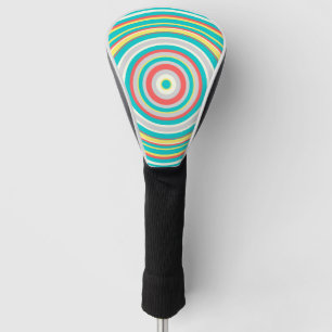 Funda Para Palo De Golf Modelo multicolor del anillo/del círculo