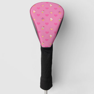 Funda Para Palo De Golf Modelo rosado de la magdalena