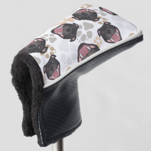 Funda Para Palo De Golf Modelo Staffordshire bull terrier de las patas del
