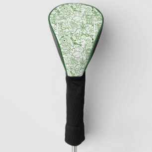 Funda Para Palo De Golf Modelo verde de la biología
