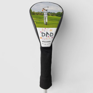 Funda Para Palo De Golf Moderna foto mejor padre siempre cubierta de cabez