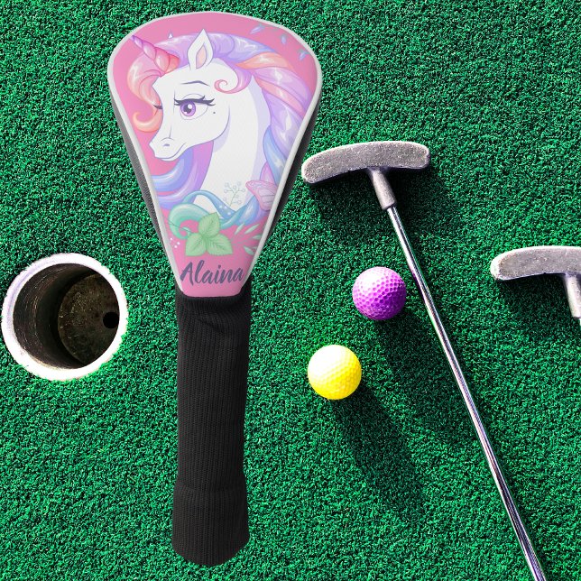 Funda Para Palo De Golf Moderna y elegante unicornio (Subido por el creador)
