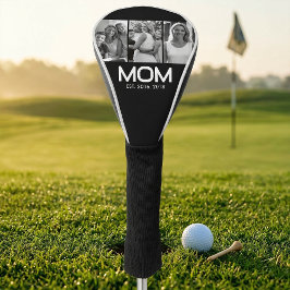 Funda Para Palo De Golf Mom Established Bold Black 3 Photo 