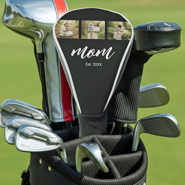 Funda Para Palo De Golf Mom Established Modern Script 3 Photo (Subido por el creador)
