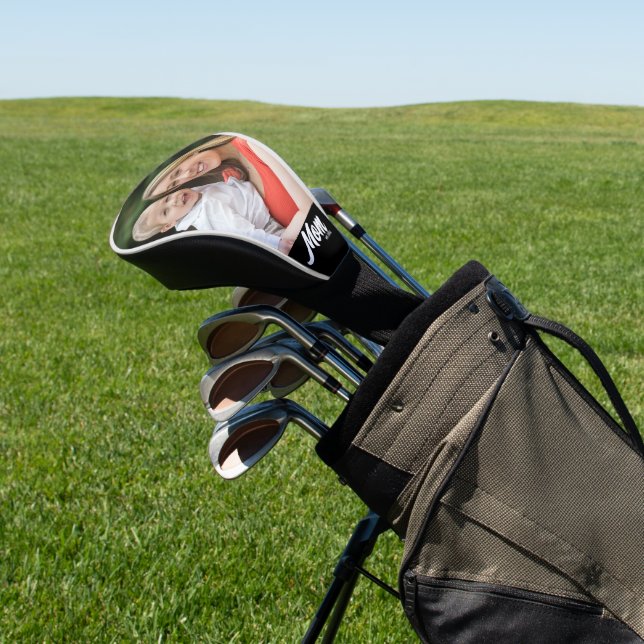 Funda Para Palo De Golf Mom Established Modern Script Photo (In Situ)