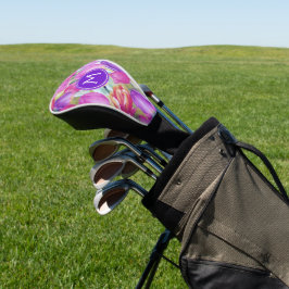 Funda Para Palo De Golf Monograma acuarela FLORAL