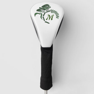 Funda Para Palo De Golf Monograma capilar capilar caprichoso