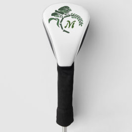 Funda Para Palo De Golf Monograma caprichoso y caprichoso