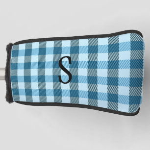 Funda Para Palo De Golf Monograma con cubierta azul