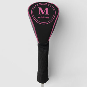 Funda Para Palo De Golf Monograma CONOCIDO personalizado el del golf del