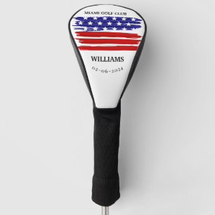 Funda Para Palo De Golf Monograma de bombero personalizado Go