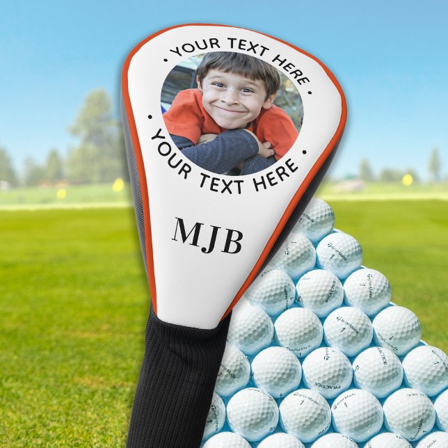 Funda Para Palo De Golf Monograma de controlador de fotos Personalizado de (Subido por el creador)