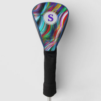 Funda Para Palo De Golf Monograma de dunas pintadas
