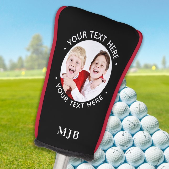 Funda Para Palo De Golf Monograma de golf personalizado de personalizado P (Subido por el creador)