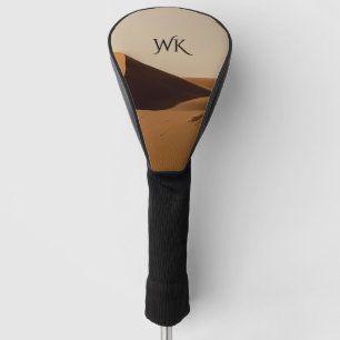 Funda Para Palo De Golf Monograma del desierto de las dunas de arena