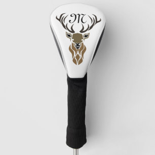 Funda Para Palo De Golf Monograma del estadio rojo tribal