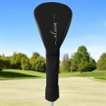 Funda Para Palo De Golf Monograma elegante Minimalista blanco negro y mode<br><div class="desc">Presentamos nuestra Colección de Monogramas Modernos Minimalistas en Blanco y Negro: Adopte la simplicidad y la sofisticación con nuestros diseños minimalistas, curados para elevar su estilo sin esfuerzo. Esta colección, elaborada con gran interés para la estética moderna, presenta elegantes diseños en blanco y negro acentuados por monogramas personalizados. Desde papel...</div>