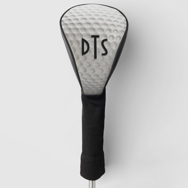 Funda Para Palo De Golf Monograma Golf Ball Sport (Anverso)