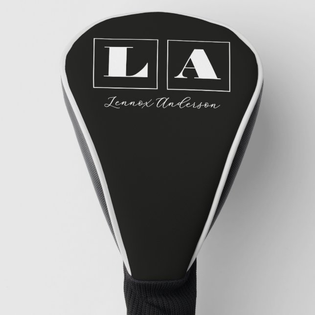 Funda Para Palo De Golf Monograma Negrita (Subido por el creador)