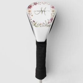 Funda Para Palo De Golf Monograma Personalizado