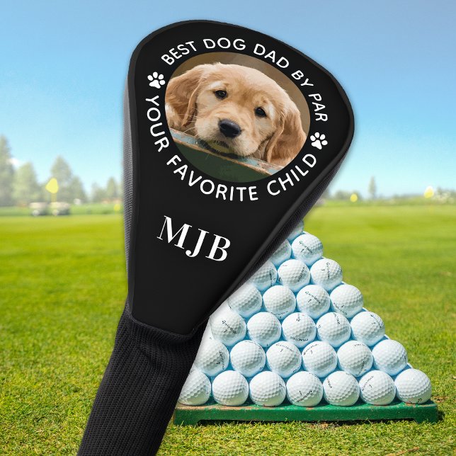 Funda Para Palo De Golf Monograma personalizado de foto de perro Mascota p (Subido por el creador)