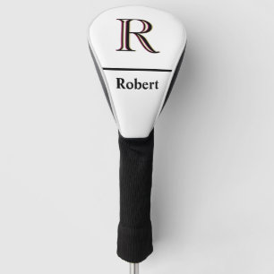 Funda Para Palo De Golf Monograma Personalizado masculino con nombre Golf