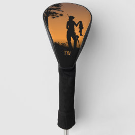 Funda Para Palo De Golf Monograma Pescador Femenino