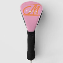 Monograma Rosa Moderno Personalizado