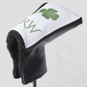 Funda Para Palo De Golf Monogramado de cuatro hojas