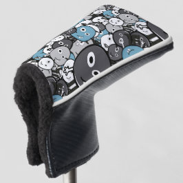 Funda Para Palo De Golf monstruos lindos