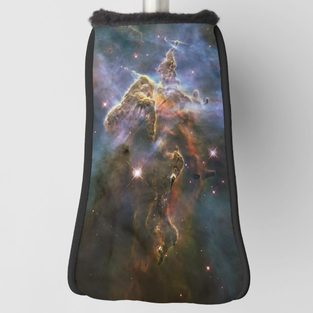 Funda Para Palo De Golf Montaña mística en el espacio hubble de la nebulos (Girar 90)