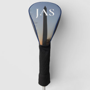 Funda Para Palo De Golf Monumento a Washington al atardecer