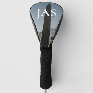 Funda Para Palo De Golf Monumento a Washington en el paisaje invernal II