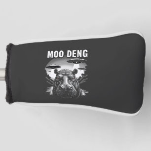 Funda Para Palo De Golf Moo Deng Baby Pygmy Hippo Alimentos para OVNI