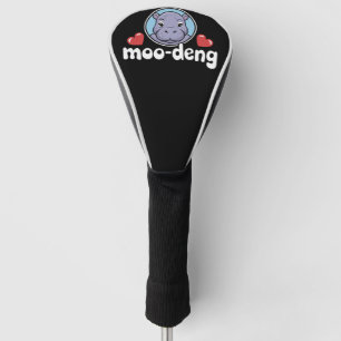 Funda Para Palo De Golf Moo Deng Cerdo Saltarín en Imagen Tailandesa Bebé
