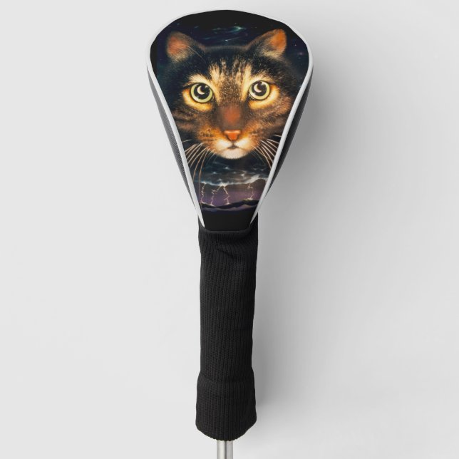 Funda Para Palo De Golf MoonCat (Anverso)