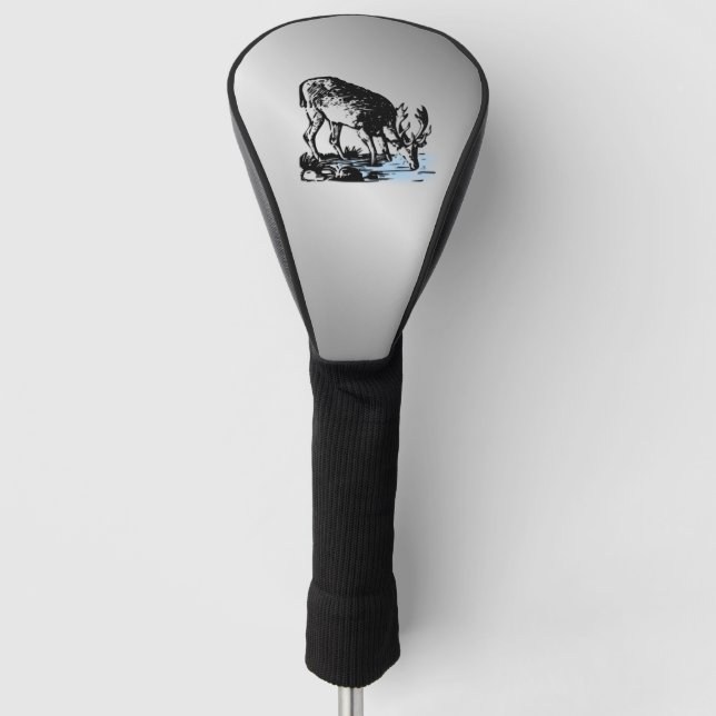 Funda Para Palo De Golf Moose in Stream (Anverso)