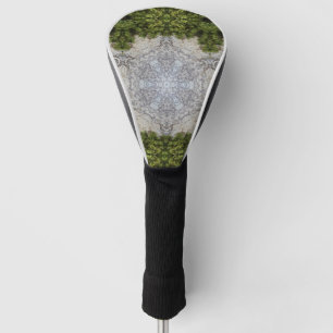 Funda Para Palo De Golf Moscas verdes y arte de la Tierra de la naturaleza