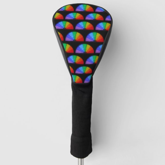 Funda Para Palo De Golf Motismo arcoiris (Anverso)
