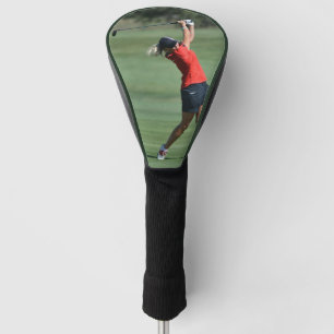 Funda Para Palo De Golf Mujer balanceando un campo de golf Conductor Tapa 