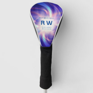 Funda Para Palo De Golf Multicolores de efecto de torneado personalizado
