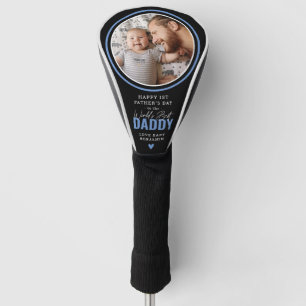 Funda Para Palo De Golf Mundos Lindos Mejor Papá Foto 1er Día del Padre
