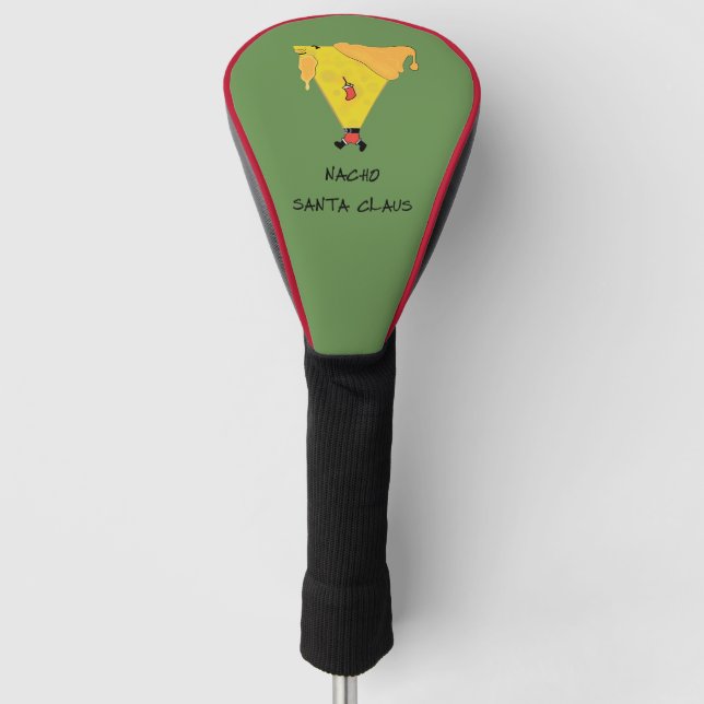 Funda Para Palo De Golf Nacho Santa Claus (Anverso)