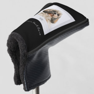 Funda Para Palo De Golf Nacimiento de papá personalizado del marco fotográ