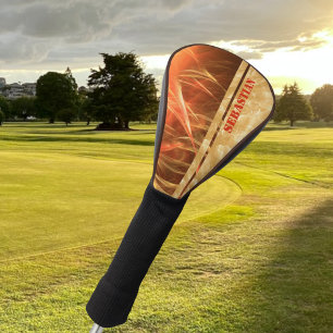 Funda Para Palo De Golf Naranja Streaming Champagne Bubbles Nombre persona
